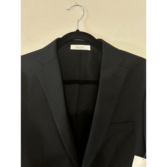 NWT Nordstrom Abound Sport Coat Suit Jacket Black Trim Fit Size 38 Regular 38R - Picture 6 of 8